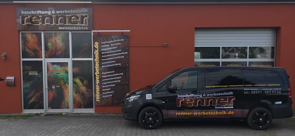 Renner Beschriftung und Werbetechnik in Vilshofen an der Donau im Landkreis Passau / Niederbayern
